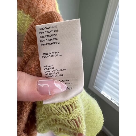 NWOT Free People Ives Cashmere Striped Pullover-SML - Picture 9 of 9